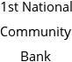 1st National Community Bank