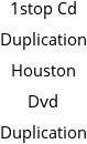 1stop Cd Duplication Houston Dvd Duplication