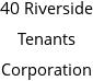 40 Riverside Tenants Corporation