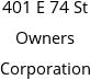 401 E 74 St Owners Corporation