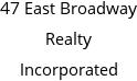 47 East Broadway Realty Incorporated