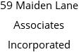 59 Maiden Lane Associates Incorporated