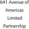 641 Avenue of Americas Limited Partnership