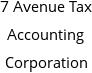 7 Avenue Tax Accounting Corporation