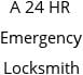 A 24 HR Emergency Locksmith