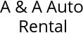 A & A Auto Rental