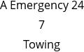 A Emergency 24 7 Towing