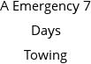 A Emergency 7 Days Towing