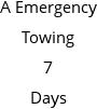 A Emergency Towing 7 Days