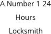 A Number 1 24 Hours Locksmith