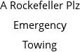 A Rockefeller Plz Emergency Towing