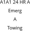 A1A1 24 HR A Emerg A Towing