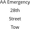 AA Emergency 28th Street Tow