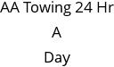 AA Towing 24 Hr A Day