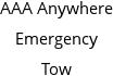 AAA Anywhere Emergency Tow