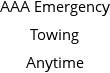 AAA Emergency Towing Anytime