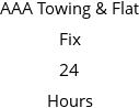 AAA Towing & Flat Fix 24 Hours