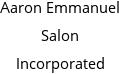 Aaron Emmanuel Salon Incorporated