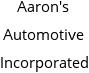 Aaron's Automotive Incorporated