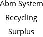 Abm System Recycling Surplus