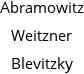 Abramowitz Weitzner Blevitzky