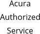 Acura Authorized Service