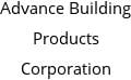 Advance Building Products Corporation