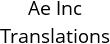 Ae Inc Translations