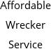 Affordable Wrecker Service