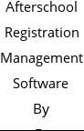 Afterschool Registration Management Software By Ez