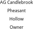 AG Candlebrook Pheasant Hollow Owner