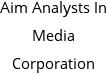 Aim Analysts In Media Corporation