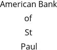 American Bank of St Paul