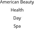 American Beauty Health Day Spa