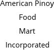 American Pinoy Food Mart Incorporated