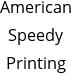 American Speedy Printing