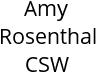 Amy Rosenthal CSW