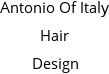 Antonio Of Italy Hair Design