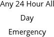 Any 24 Hour All Day Emergency