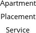 Apartment Placement Service