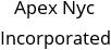 Apex Nyc Incorporated