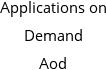 Applications on Demand Aod