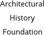 Architectural History Foundation