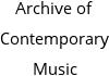 Archive of Contemporary Music