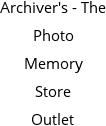 Archiver's - The Photo Memory Store Outlet