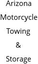 Arizona Motorcycle Towing & Storage