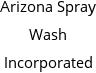 Arizona Spray Wash Incorporated