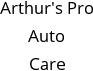 Arthur's Pro Auto Care