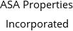 ASA Properties Incorporated