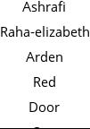 Ashrafi Raha-elizabeth Arden Red Door Spa